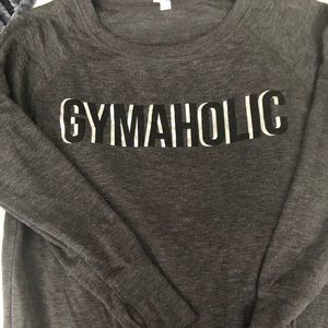 🔥“Gymaholic” long sleeve shirt🔥